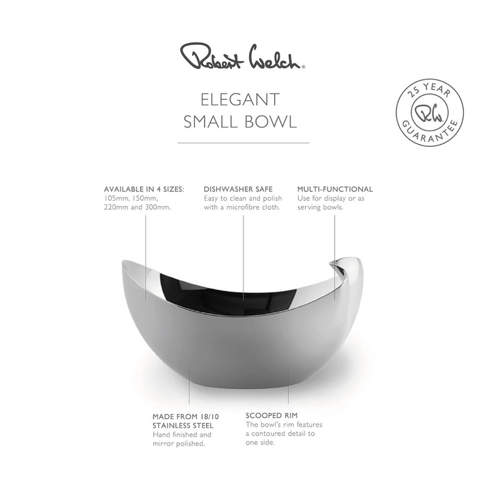 Silver Elegant Small Bowl